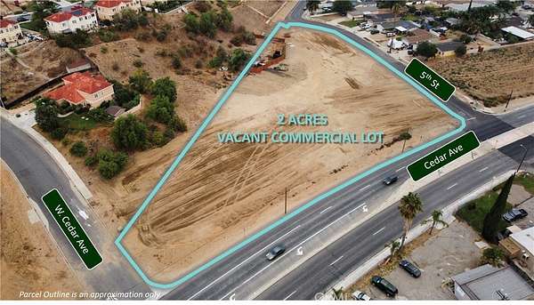 2 Acres of Land for Sale in Bloomington, California