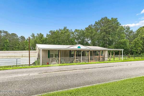 3.1 Acres of Land with Home for Sale in Poplarville, Mississippi