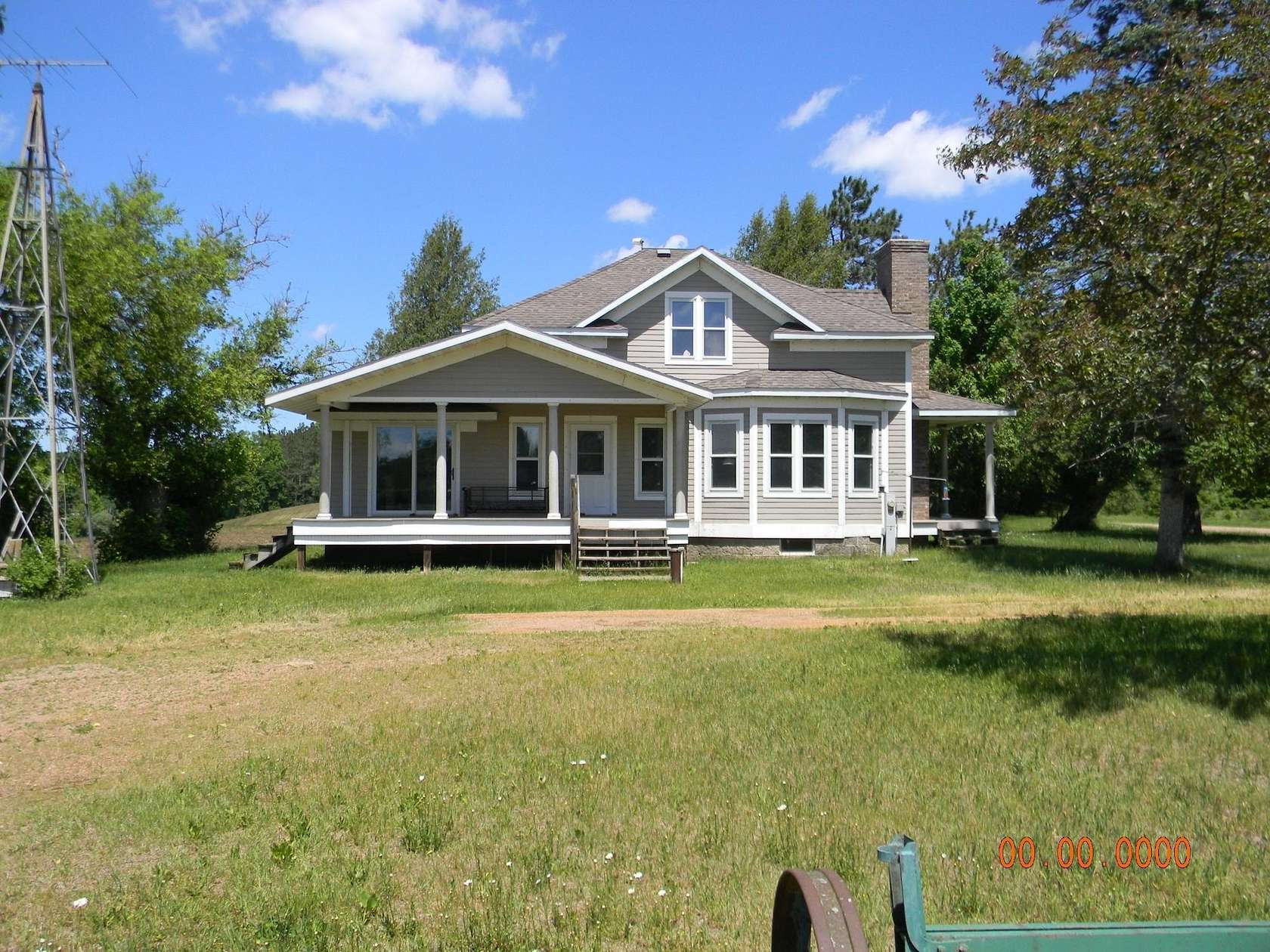 10.6 Acres of Land with Home for Sale in Birnamwood, Wisconsin