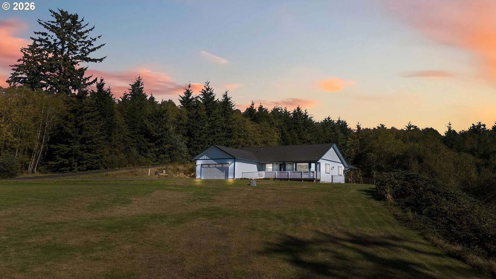 5.57 Acres of Land with Home for Sale in Cathlamet, Washington