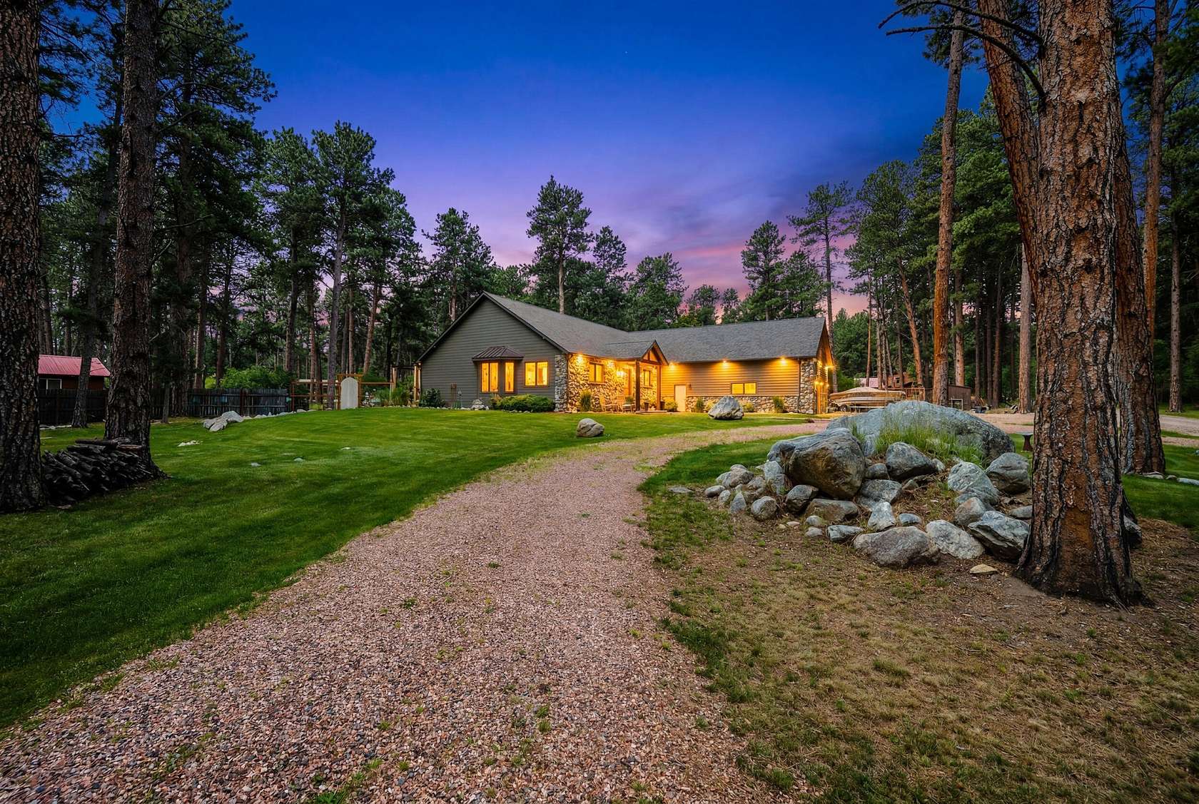 1.5 Acres of Land with Home for Sale in Story, Wyoming
