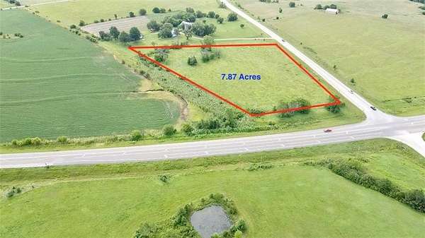 7.87 Acres of Commercial Land for Sale in Tonganoxie, Kansas