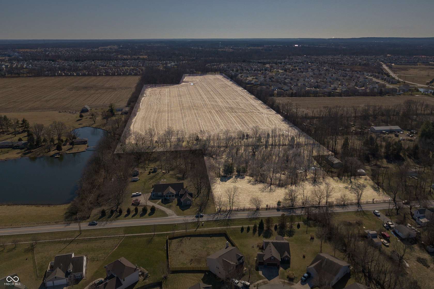 36.7 Acres of Recreational Land for Sale in Camby, Indiana