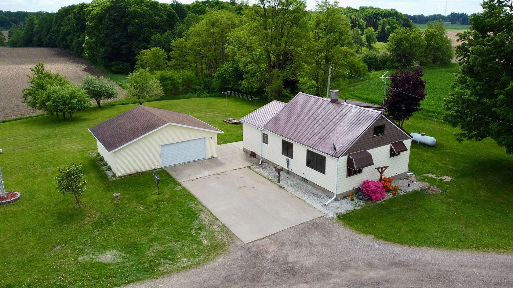 5 Acres of Land with Home for Sale in Antigo, Wisconsin