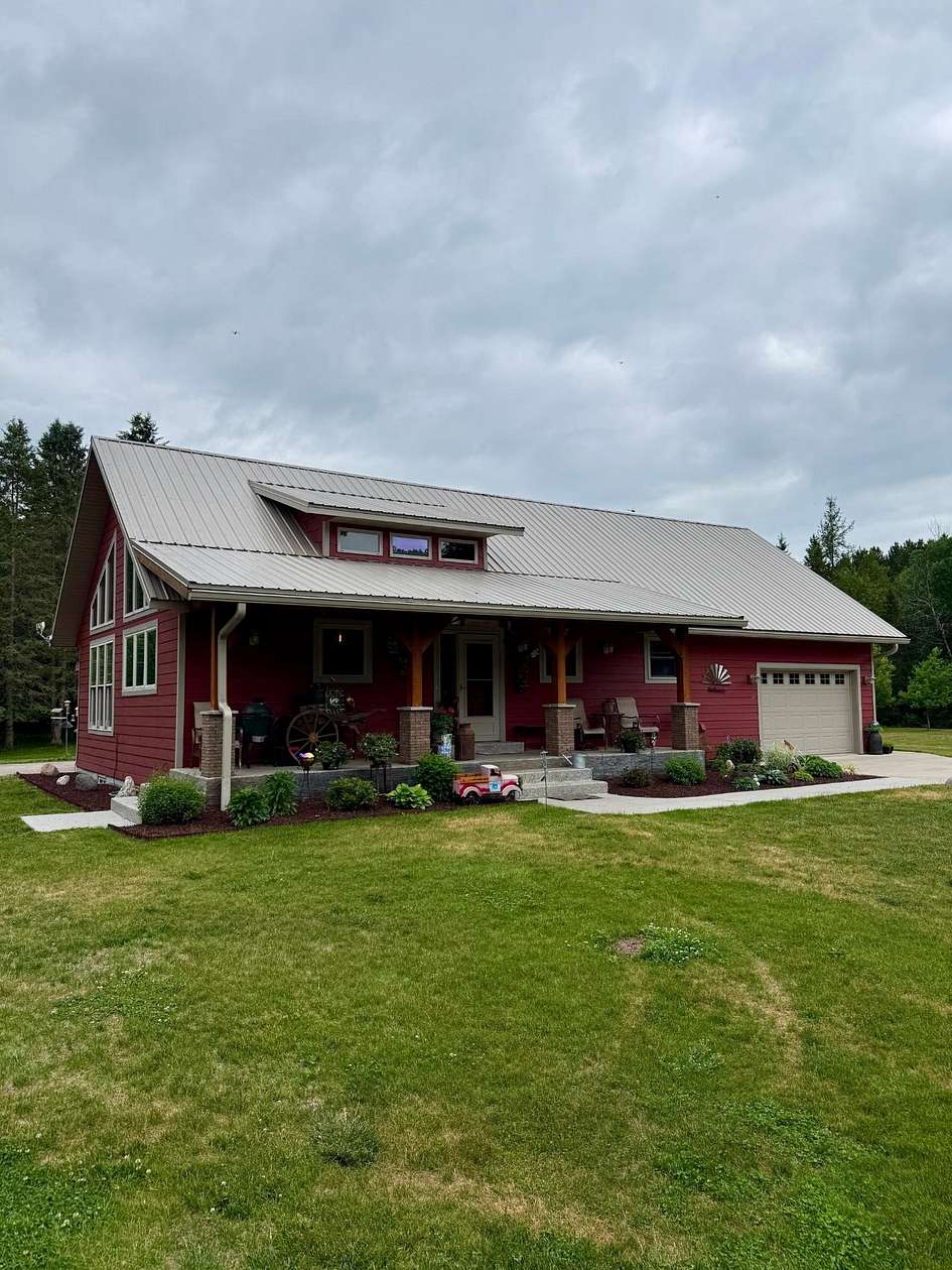 32.8 Acres of Recreational Land with Home for Sale in Crandon, Wisconsin