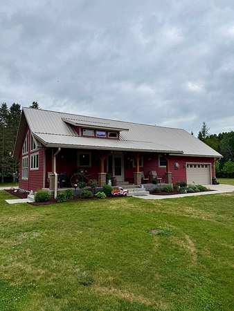 32.8 Acres of Recreational Land with Home for Sale in Crandon, Wisconsin