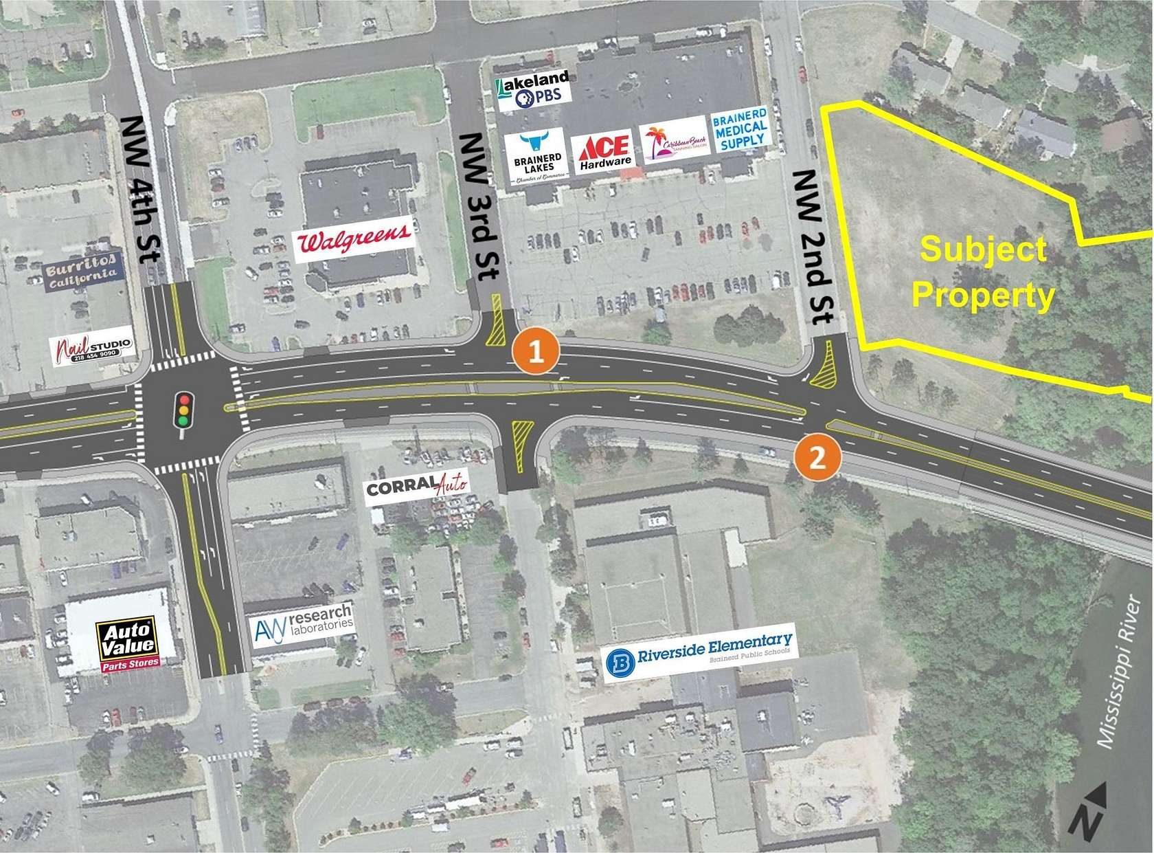 2.38 Acres of Land for Sale in Brainerd, Minnesota