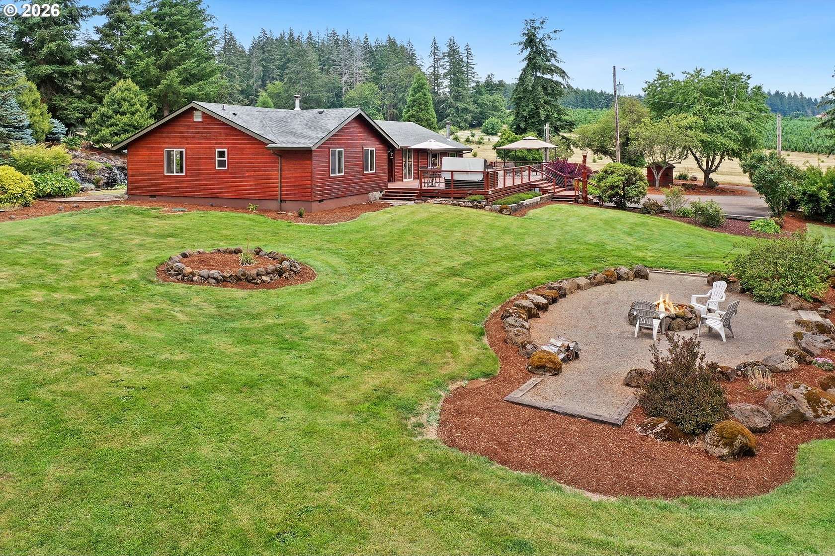 20.4 Acres of Agricultural Land with Home for Sale in Molalla, Oregon