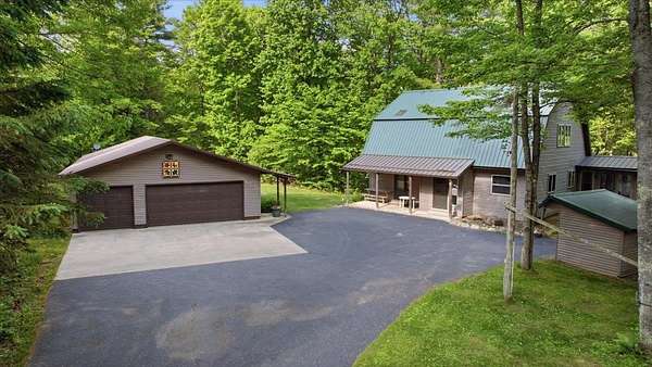 60 Acres of Recreational Land with Home for Sale in Mountain, Wisconsin