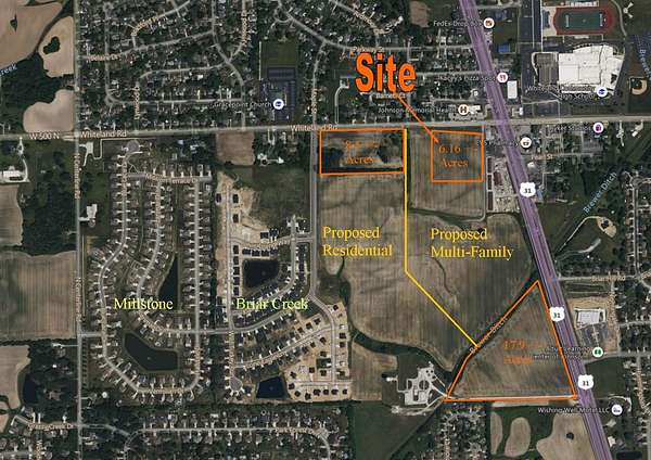 2 Acres of Mixed-Use Land for Sale in Whiteland, Indiana