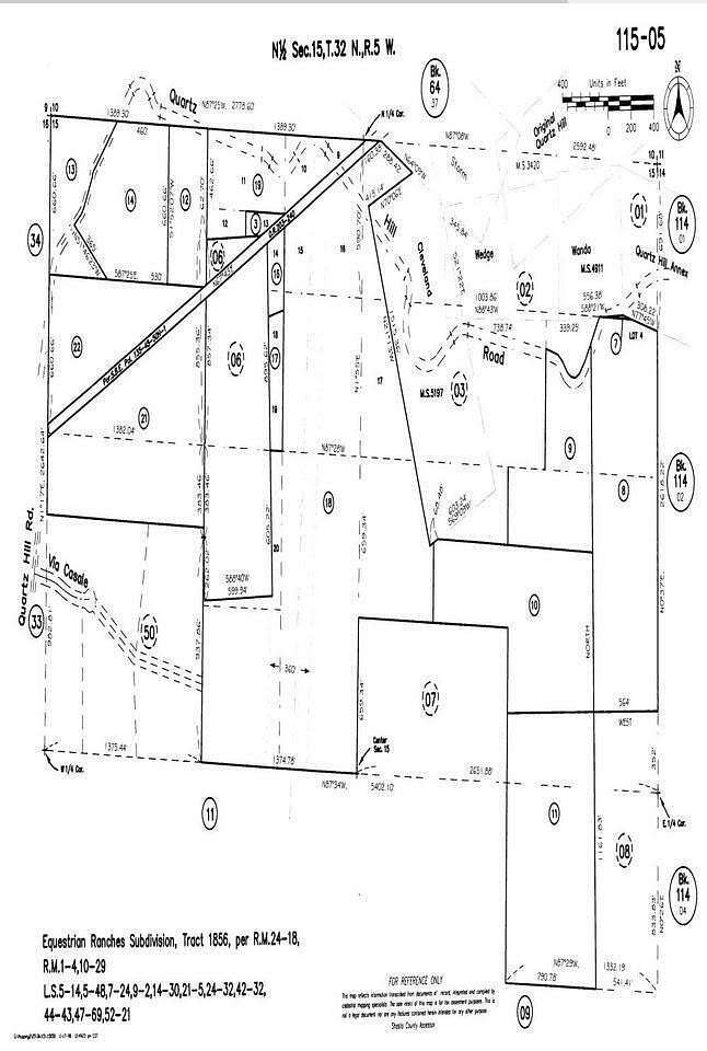65 Acres of Land for Sale in Redding, California
