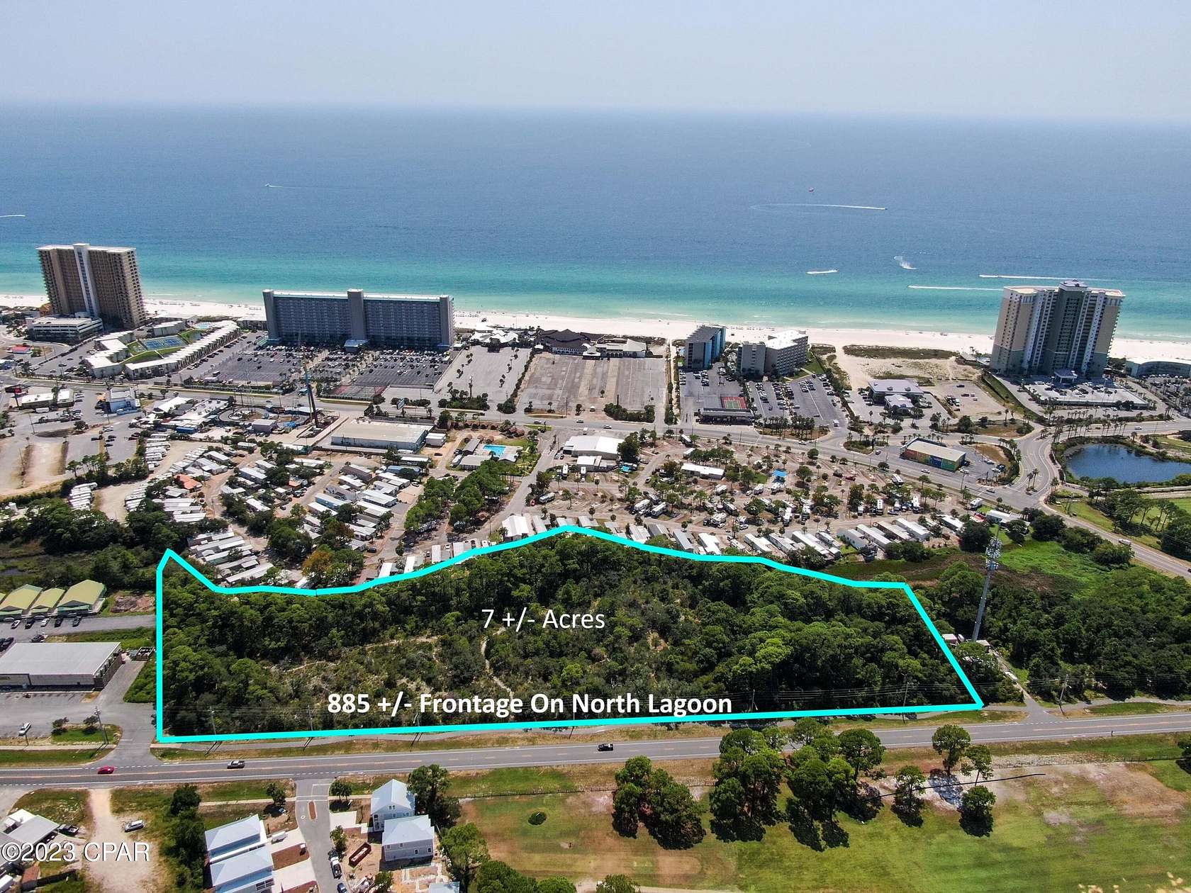 7 Acres of Mixed-Use Land for Sale in Panama City Beach, Florida
