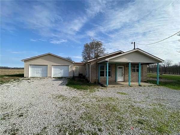 1.77 Acres of Land with Home for Sale in Cloverdale, Indiana