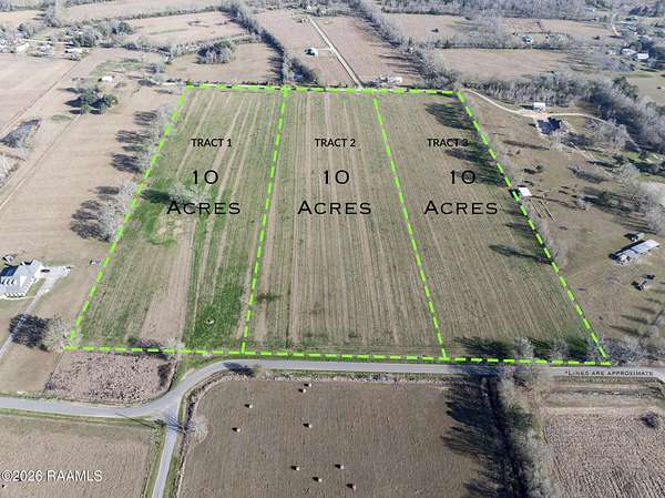 10 Acres of Land for Sale in Arnaudville, Louisiana