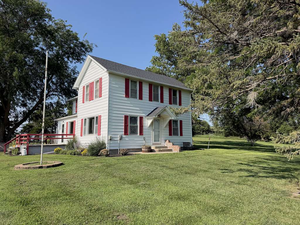 7 Acres of Land with Home for Sale in Farragut, Iowa