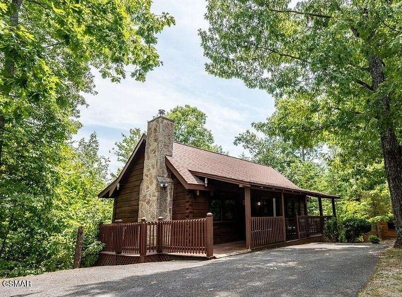 36.4 Acres of Recreational Land with Home for Sale in Pigeon Forge, Tennessee