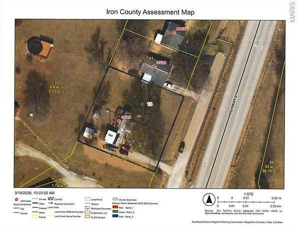 0.48 Acres of Land for Sale in Ironton, Missouri