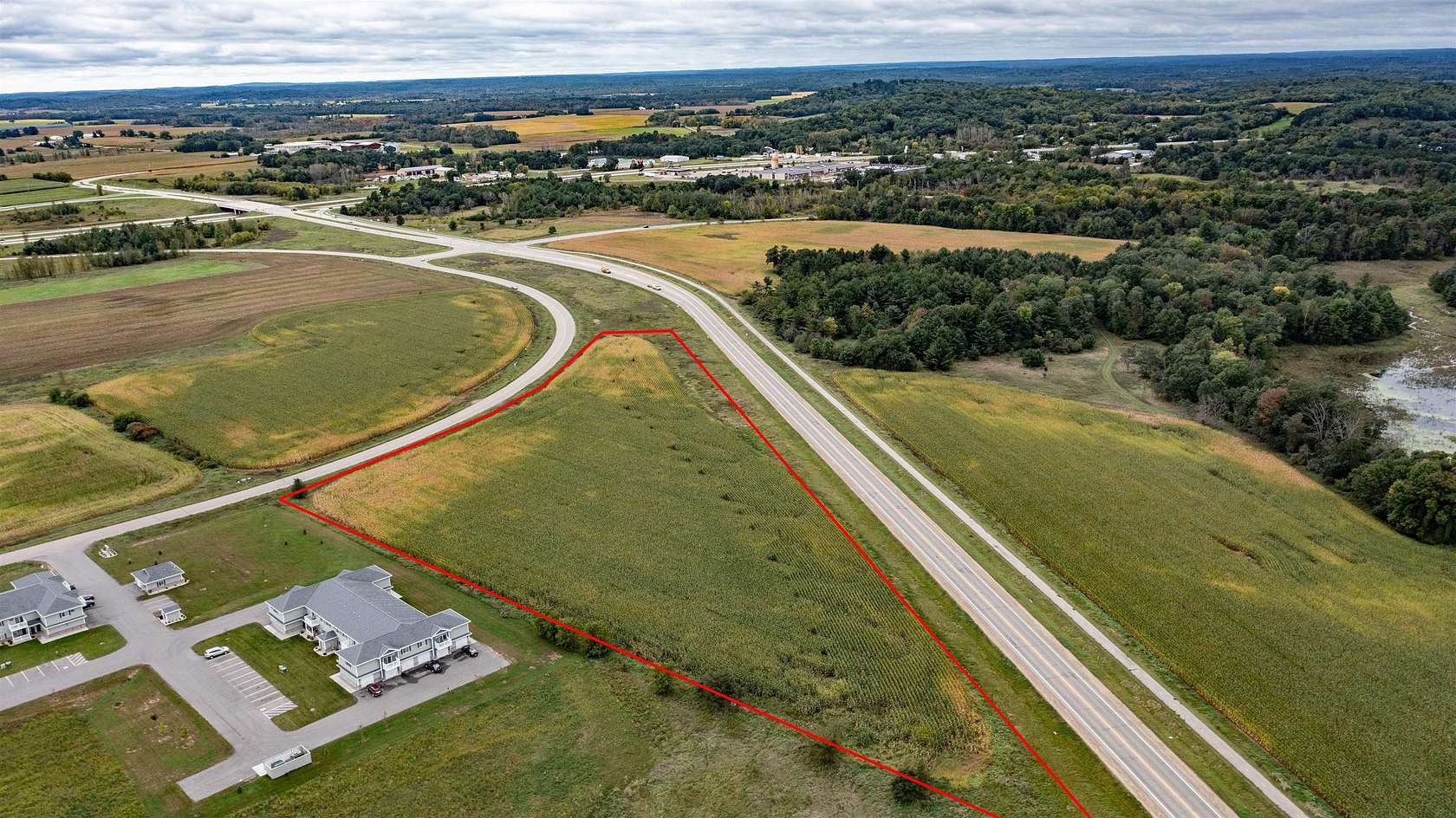6.58 Acres of Land for Sale in Waupaca, Wisconsin