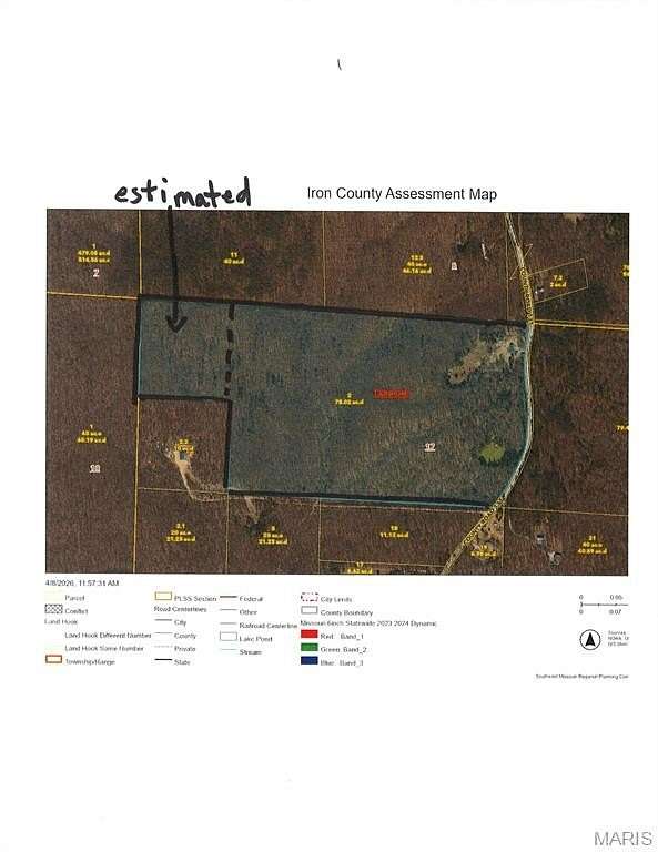 10 Acres of Land for Sale in Arcadia, Missouri