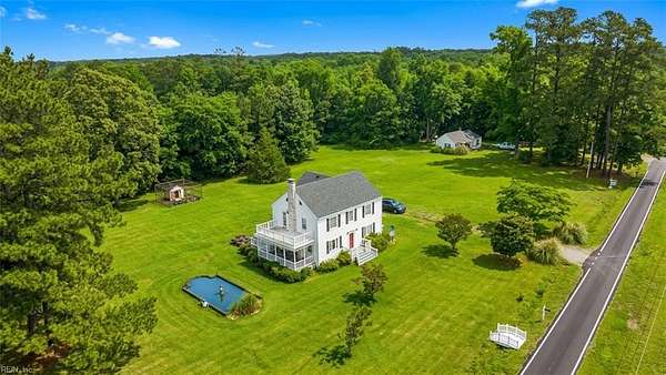 3.34 Acres of Land with Home for Sale in Chesapeake, Virginia