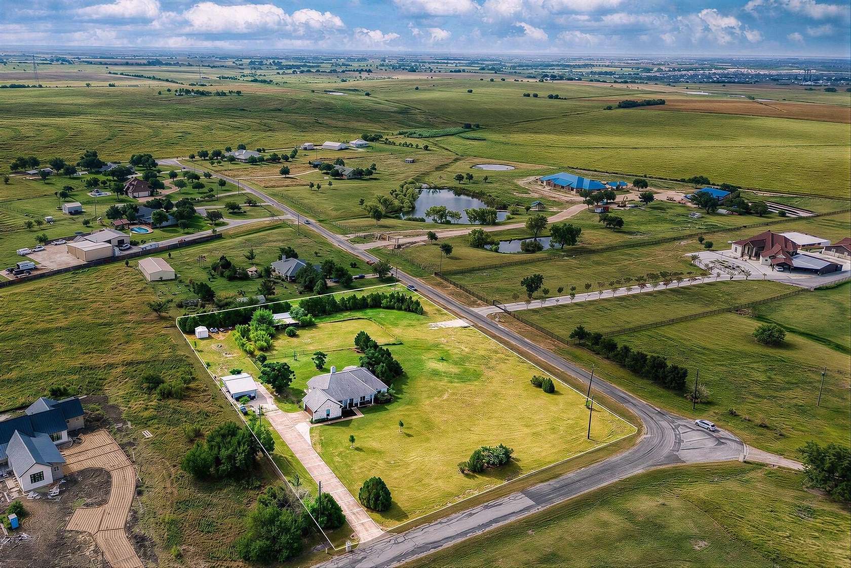 2 Acres of Land with Home for Sale in Pflugerville, Texas