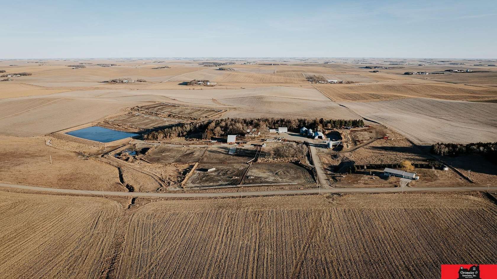 58 Acres of Agricultural Land with Home for Sale in Pender, Nebraska