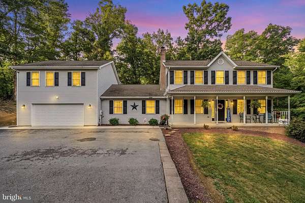 3.15 Acres of Land with Home for Sale in Falling Waters, West Virginia
