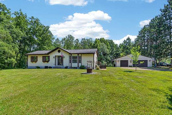 5 Acres of Land with Home for Sale in Finlayson, Minnesota