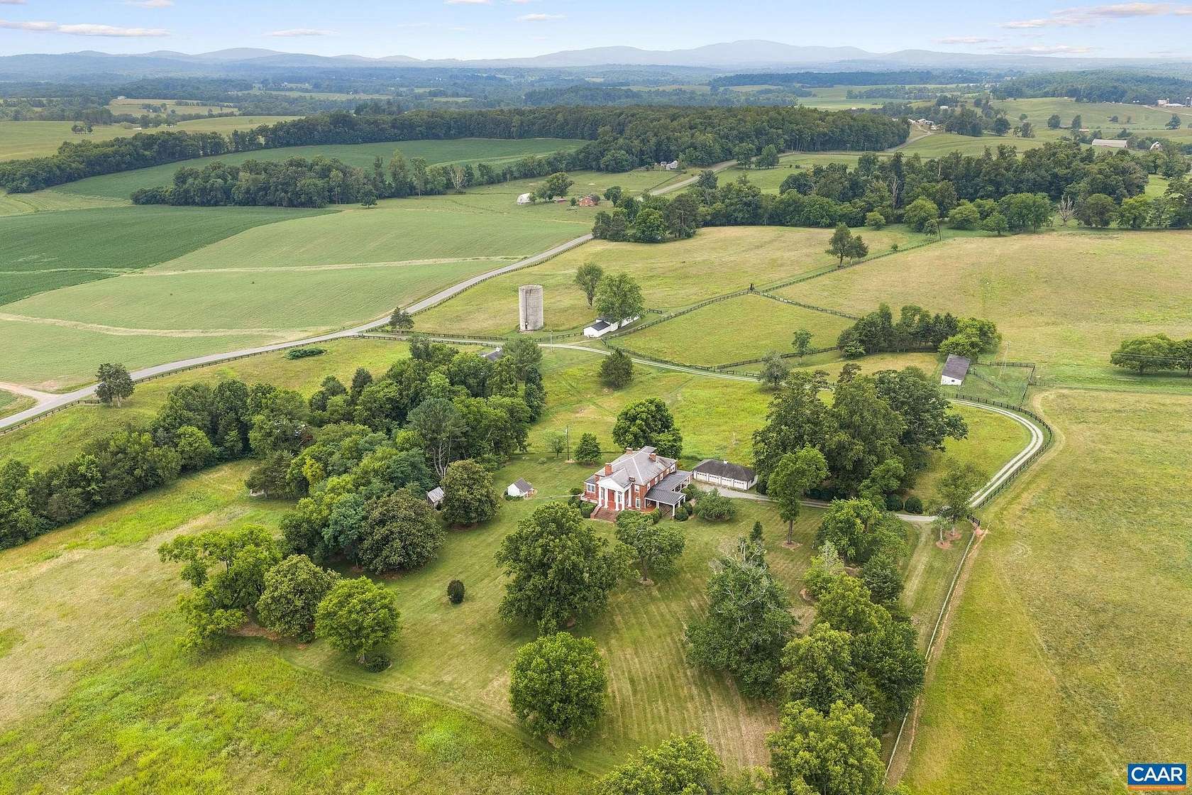 154 Acres of Agricultural Land with Home for Sale in Orange, Virginia