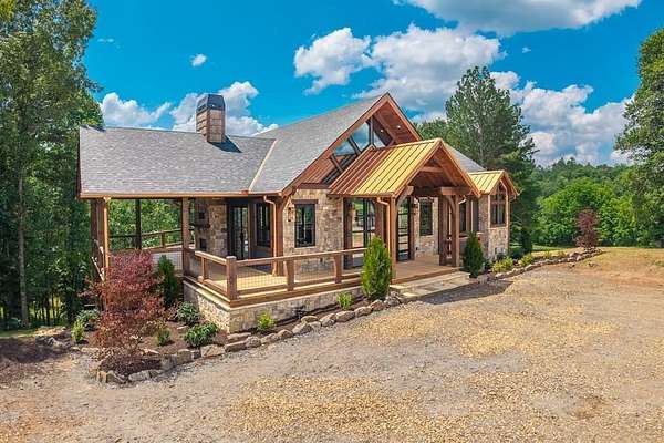 1.59 Acres of Land with Home for Sale in Mineral Bluff, Georgia