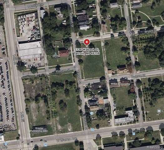 0.12 Acres of Residential Land for Sale in Detroit, Michigan