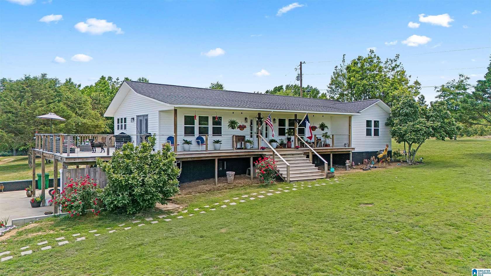 3.7 Acres of Land with Home for Sale in Vinemont, Alabama