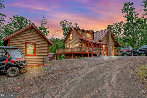 11 Acres of Land with Home for Sale in Slanesville, West Virginia
