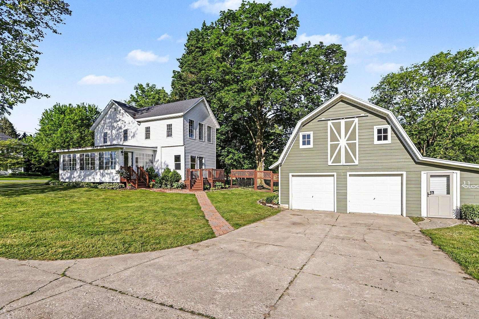 4.3 Acres of Land with Home for Sale in Berrien Springs, Michigan