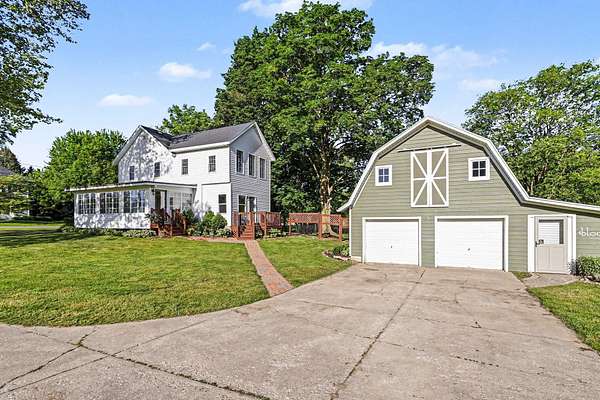 4.3 Acres of Land with Home for Sale in Berrien Springs, Michigan