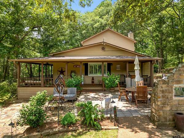 10 Acres of Land with Home for Sale in Rusk, Texas