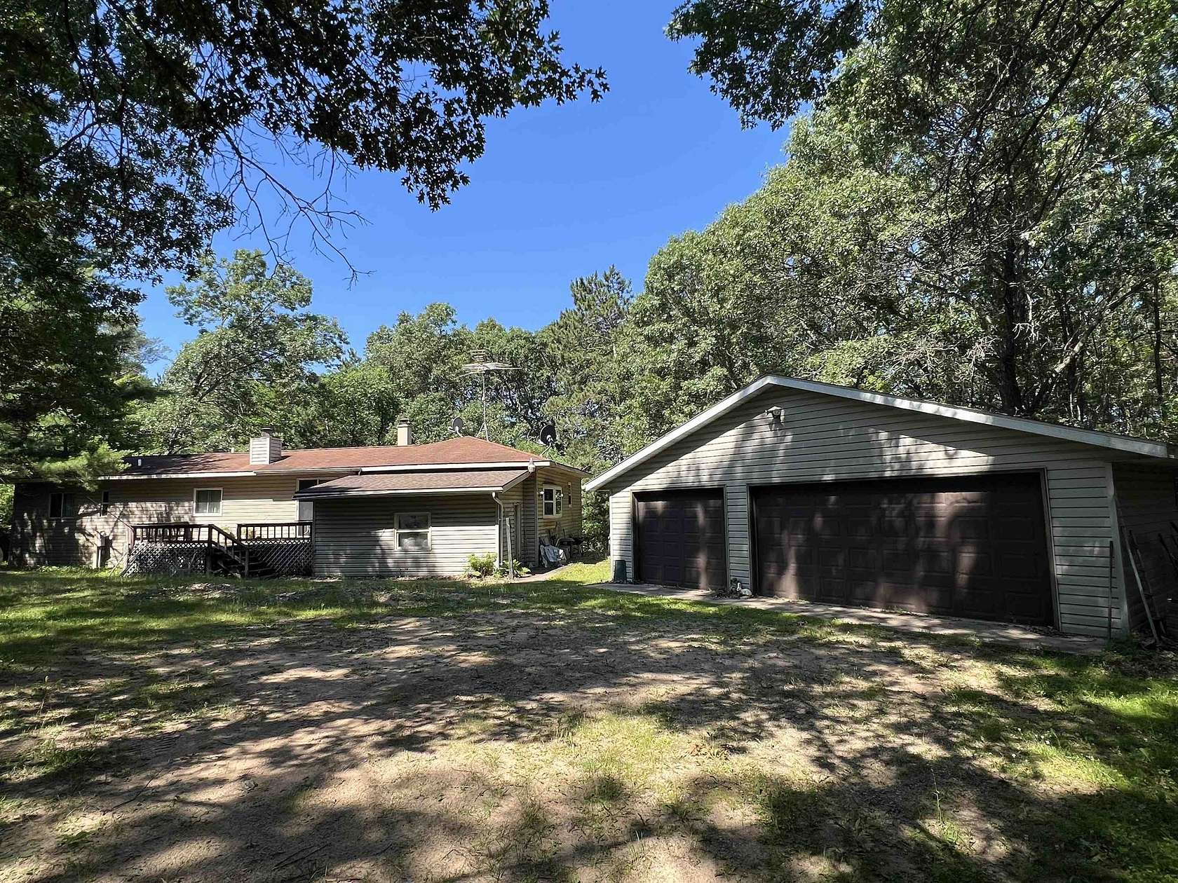 2.23 Acres of Land with Home for Sale in Waupaca, Wisconsin