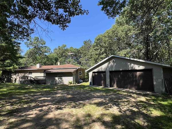 2.23 Acres of Land with Home for Sale in Waupaca, Wisconsin