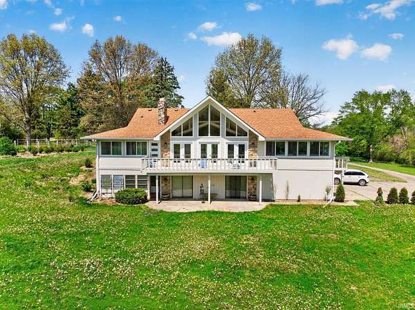 10.8 Acres of Land with Home for Sale in Anderson, Indiana