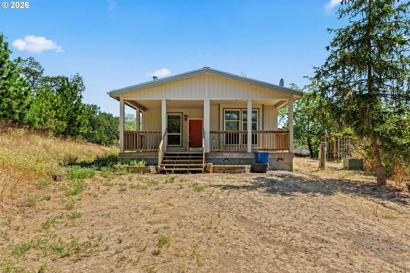 22.8 Acres of Agricultural Land with Home for Sale in Oakland, Oregon