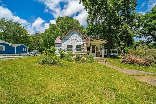 2 Acres of Land with Home for Sale in New Castle, Indiana