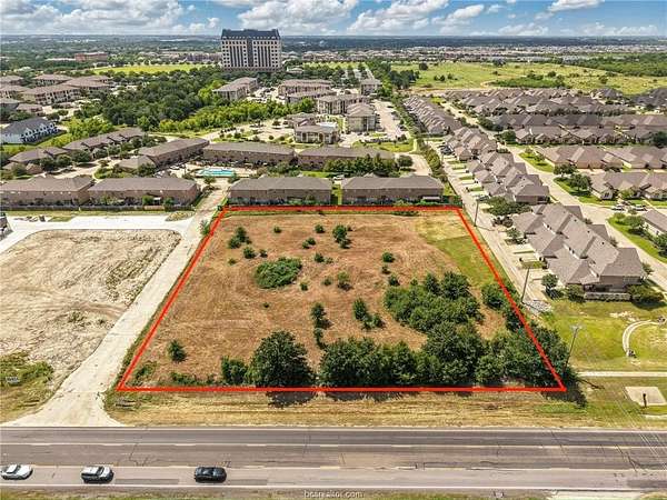 2.2 Acres of Commercial Land for Sale in College Station, Texas