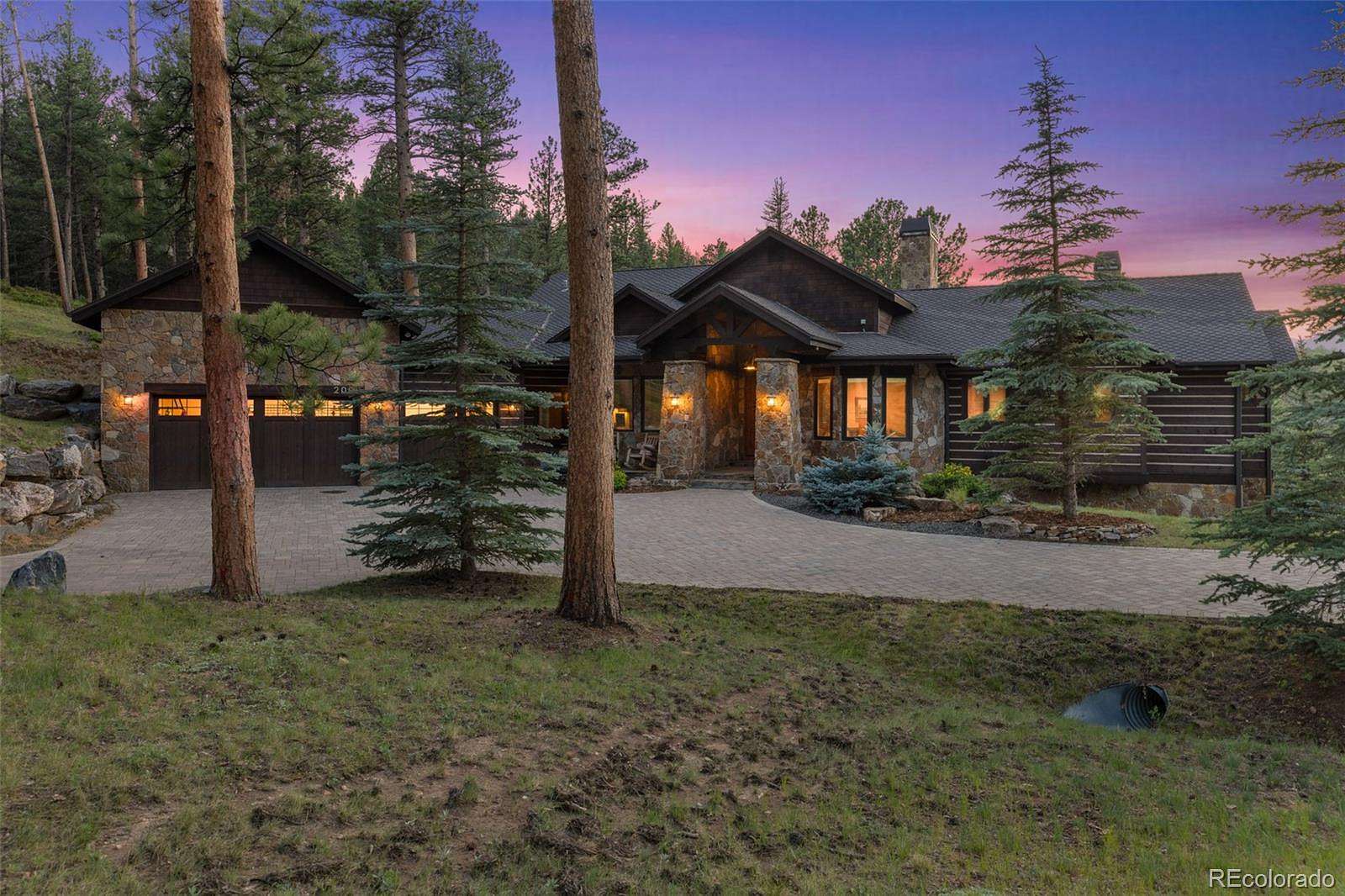 5.29 Acres of Land with Home for Sale in Evergreen, Colorado