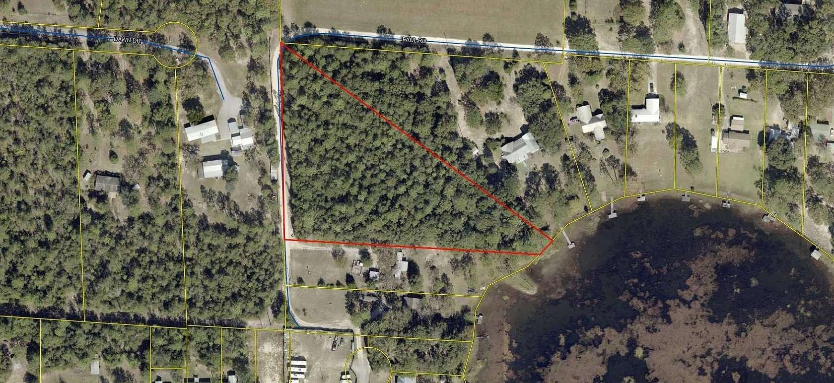 3.2 Acres of Residential Land for Sale in DeFuniak Springs, Florida