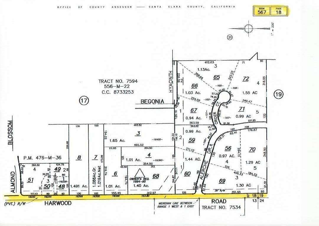 0.47 Acres of Land for Sale in Los Gatos, California