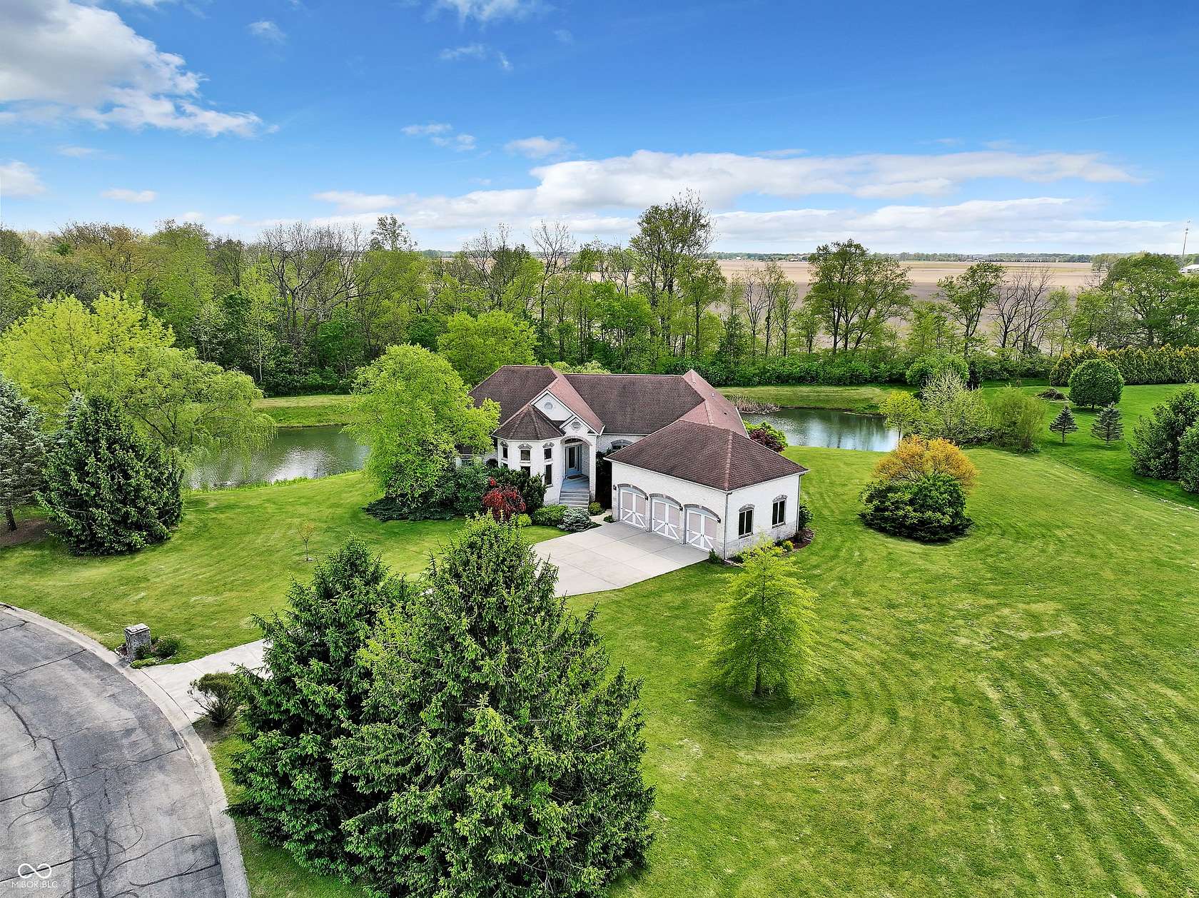 2.8 Acres of Land with Home for Sale in Brownsburg, Indiana