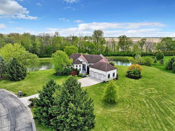 2.8 Acres of Land with Home for Sale in Brownsburg, Indiana