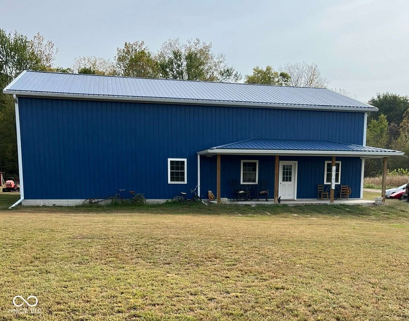 6 Acres of Land with Home for Sale in Reelsville, Indiana