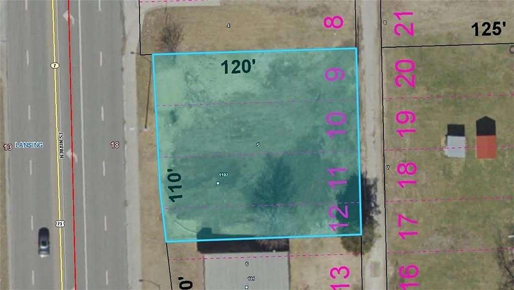 0.3 Acres of Commercial Land for Sale in Lansing, Kansas