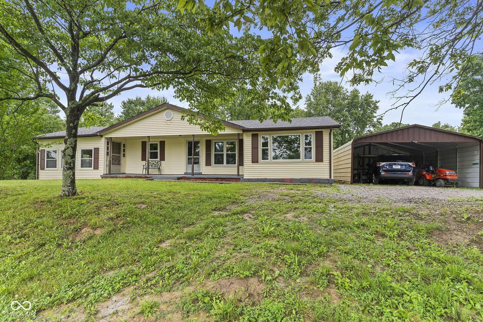 2 Acres of Land with Home for Sale in Lexington, Indiana